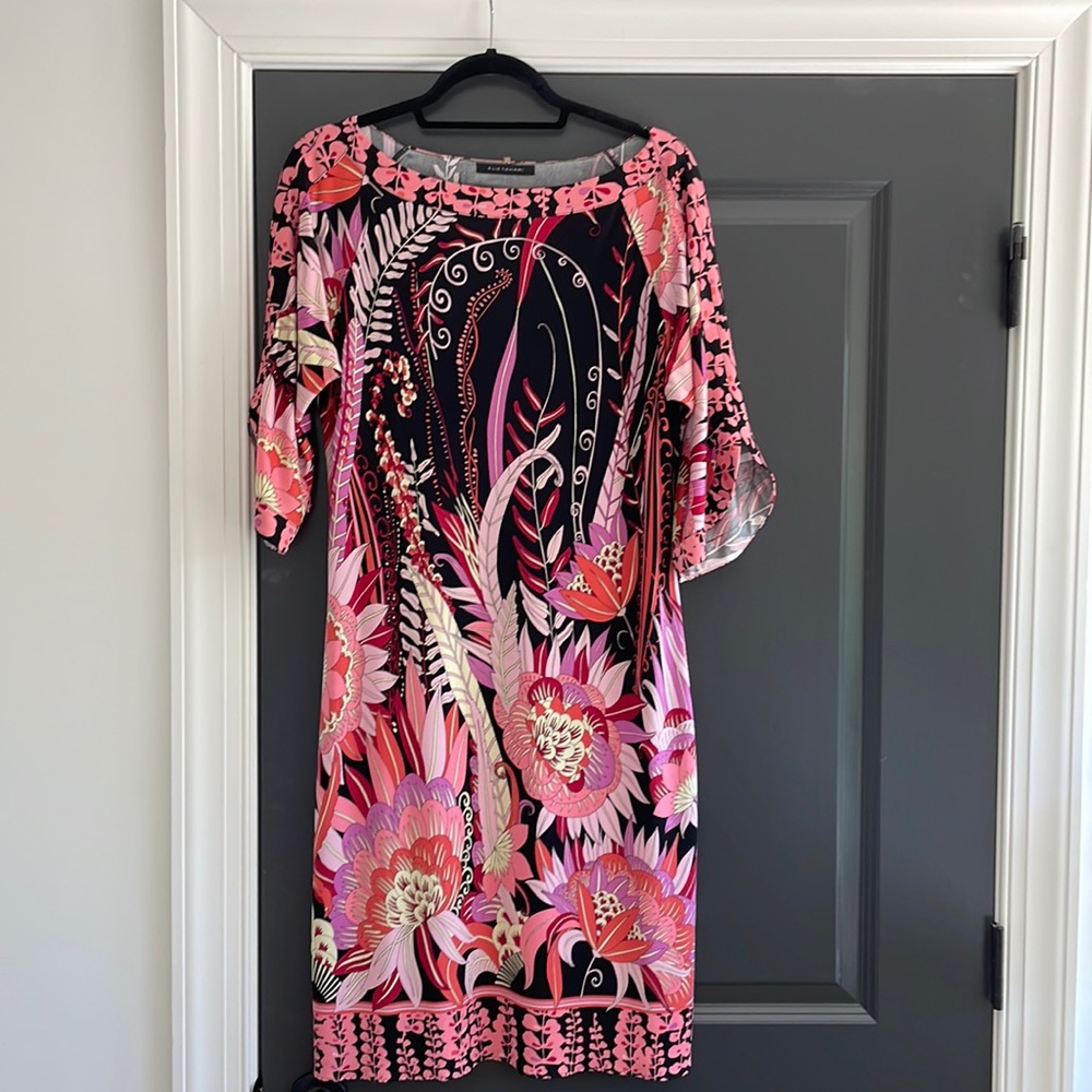 Elie Tahari Floral Print Dress